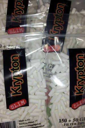 10000 Filtros Krypton Slim 6x15mm recubiertos de papel