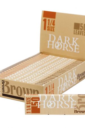 Papel Dark Horse Brown 1 1/4 Caja de 25 libriros