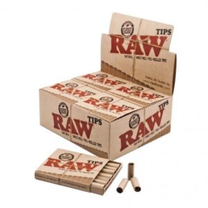 Raw Tips Pre-rolled (20 cajitas de 21 filtros)