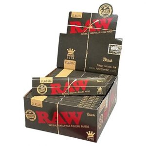 Raw Classic Black King Size.- 50 Libritos