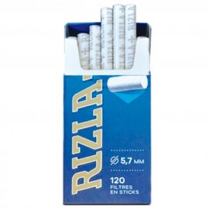 20 cajas de 120 Filtros Rizla Ultra finos 5.7 mm Poppatips