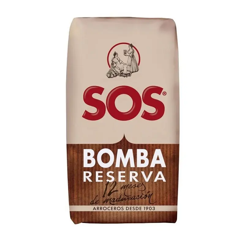 Arroz Bomba SOS especial para paella 3 Kg - Producción limitada
