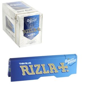 100 Libritos papel Rizla Azul regular (70mm=).- Fino (14,5 gr).- Tipo B