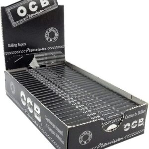 OCB Premium 1 1/4 (77mm).- Caja de 25 libritos